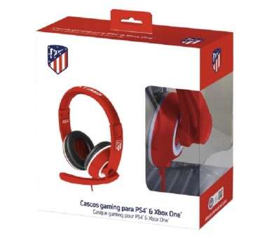 CASCOS GAMING ATLETICO DE MADRID (PS4/XBOX ONE)