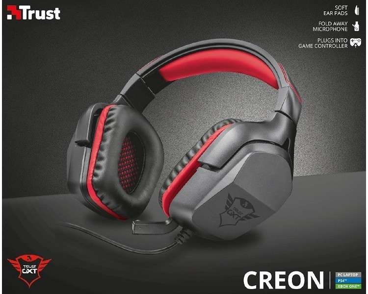 TRUST CREON GAMING HEADSET GXT 344 (PS5/PS4/PC/XBOX X/XBOX ONE)