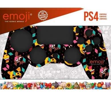 INDECA CARCASA MANDO PS4 EMOJI