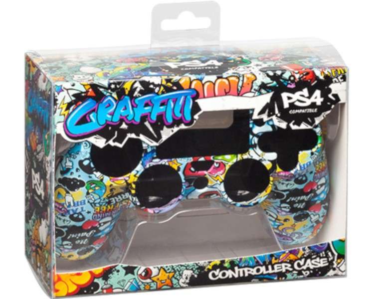 INDECA CARCASA MANDO PS4 GRAFFITI