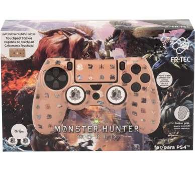 FR-TEC COMBO PACK MONSTER HUNTER WORLD (FUNDA/GRIPS/STICKER)