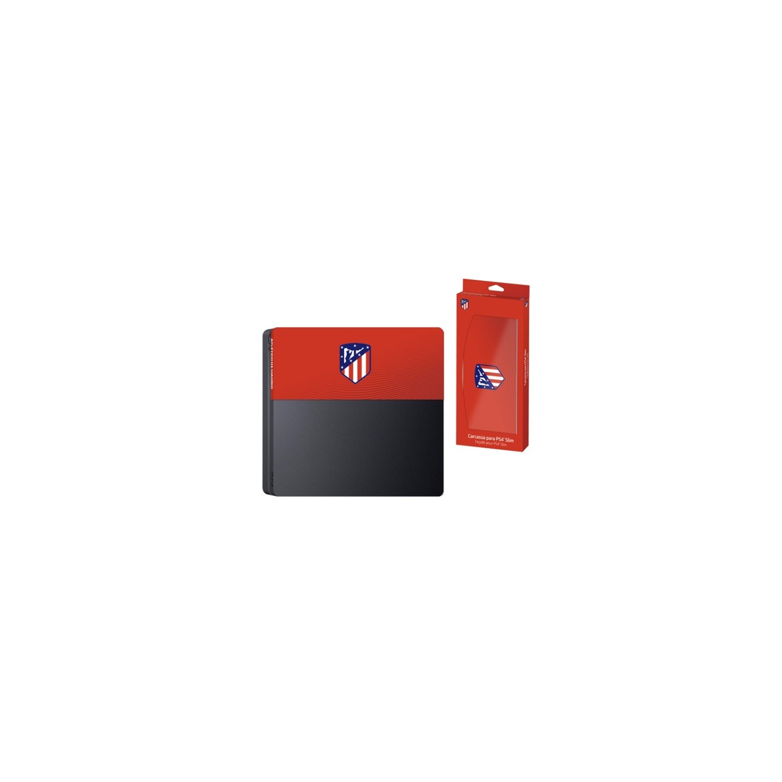 COVER PLATE SLIM CONSOLA PS4 ED. ATLETICO DE MADRID