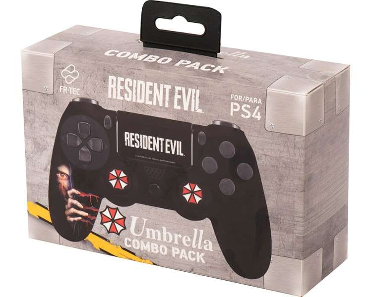 FR-TEC UMBRELLA COMBO PACK RESIDENT EVIL (SILICONE SLEEVE+GRIPS+TOUCHPAD)