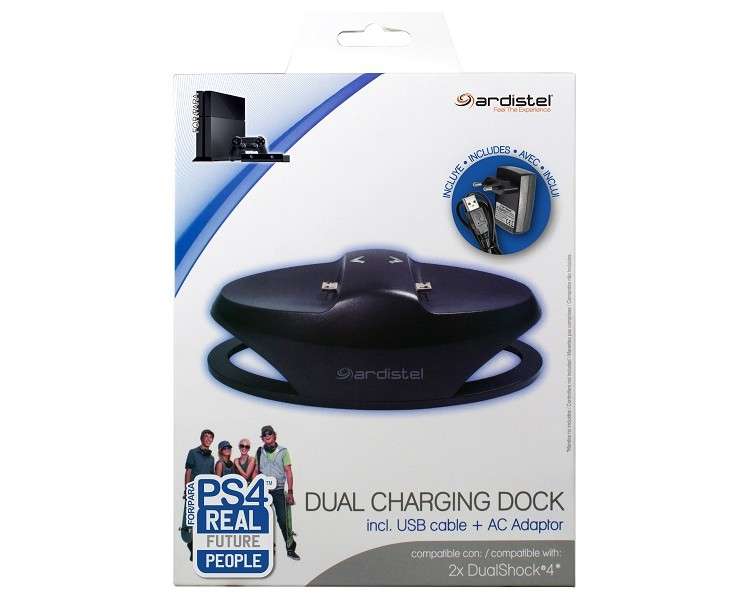 ARDISTEL DUAL CHARGING DOCK CON CARGADOR AC (BASE CARGA MANDOS)