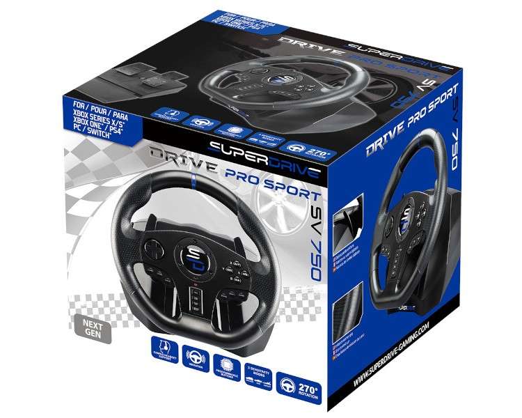 SUPERDRIVE DRIVE PRO SPORT SV 750 NEXT GEN (SWITCH/XBONE/XB SERIES/PC)