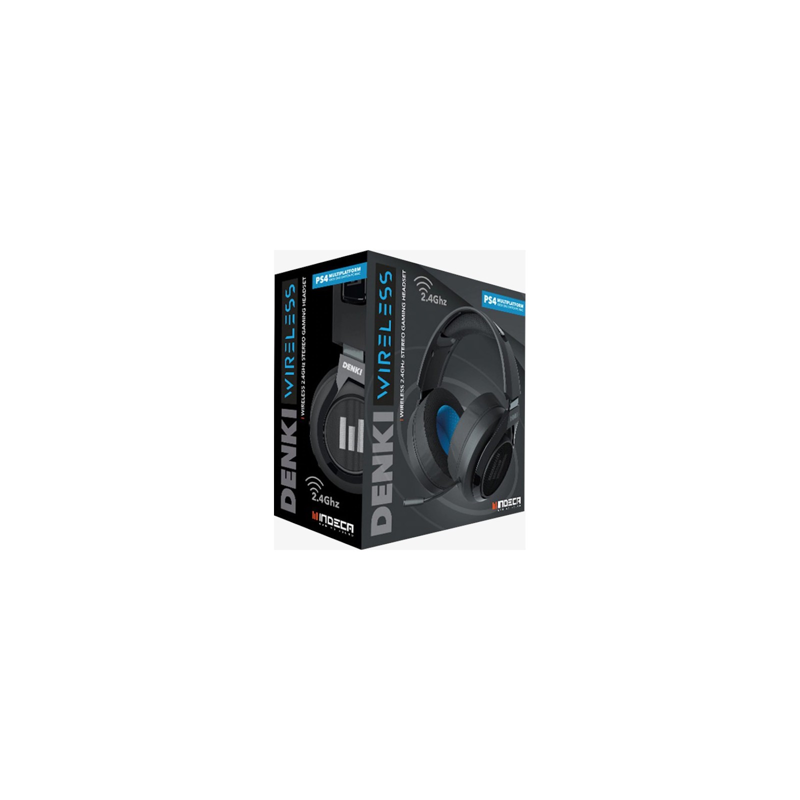 INDECA WIRELESS DENKI STEREO GAMING HEADSET 2.4 Ghz (PS4/SWITCH/PC/MAC)