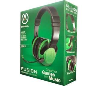 POWER A FUSION WIRED GAMING HEADSET EMERALD FADE (PS4/XBONE/SWITCH/PC/MAC)