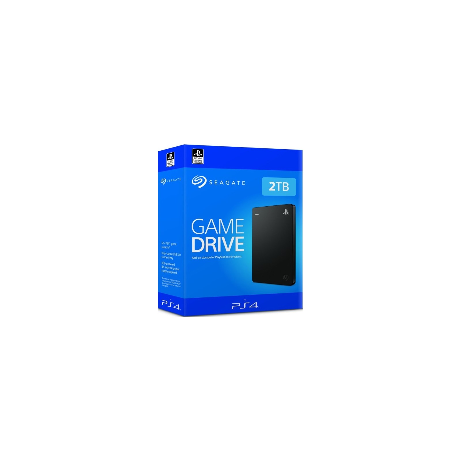 SEAGATE GAME DRIVE 2Tb BLACK (NEGRO)