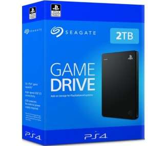 SEAGATE GAME DRIVE 2Tb BLACK (NEGRO)