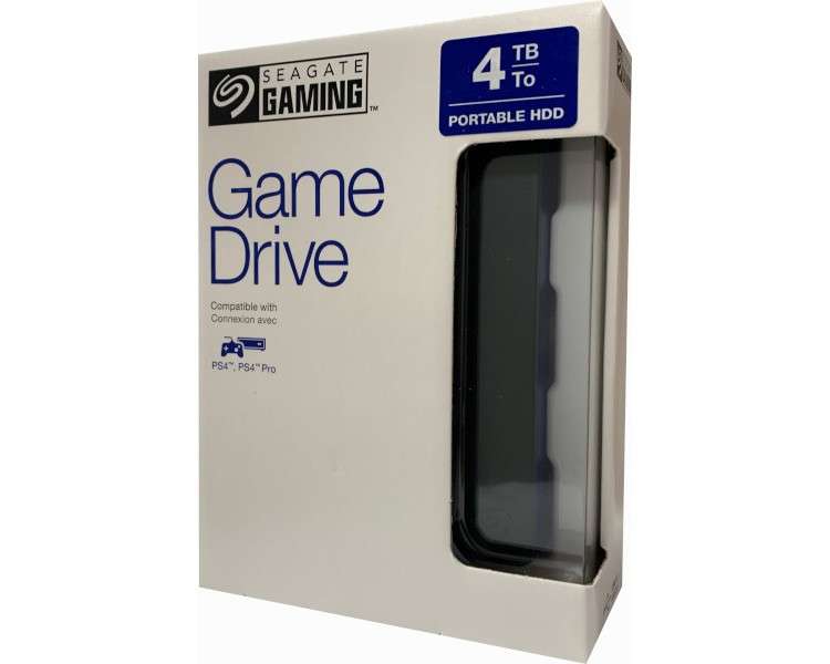 SEAGATE GAME DRIVE 4Tb BLACK (NEGRO)