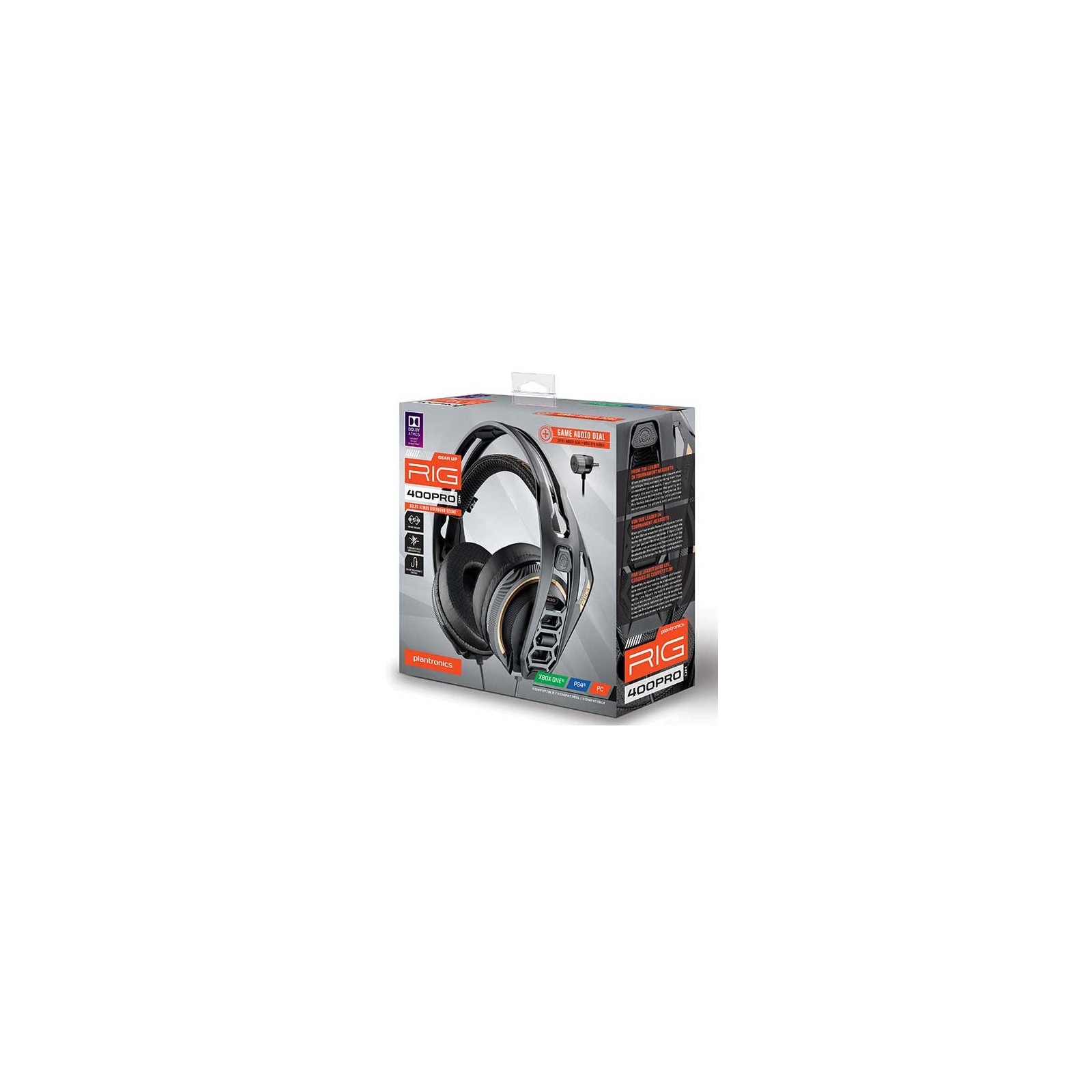 PLANTRONICS GAMING HEADSET RIG SERIE 400PRO (PS4/XBONE/PC)