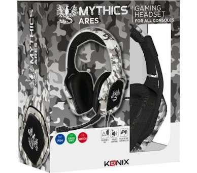 KONIX MYTHICS GAMING HEADSET ARES CAMO (PS4/XBONE/SWITCH)