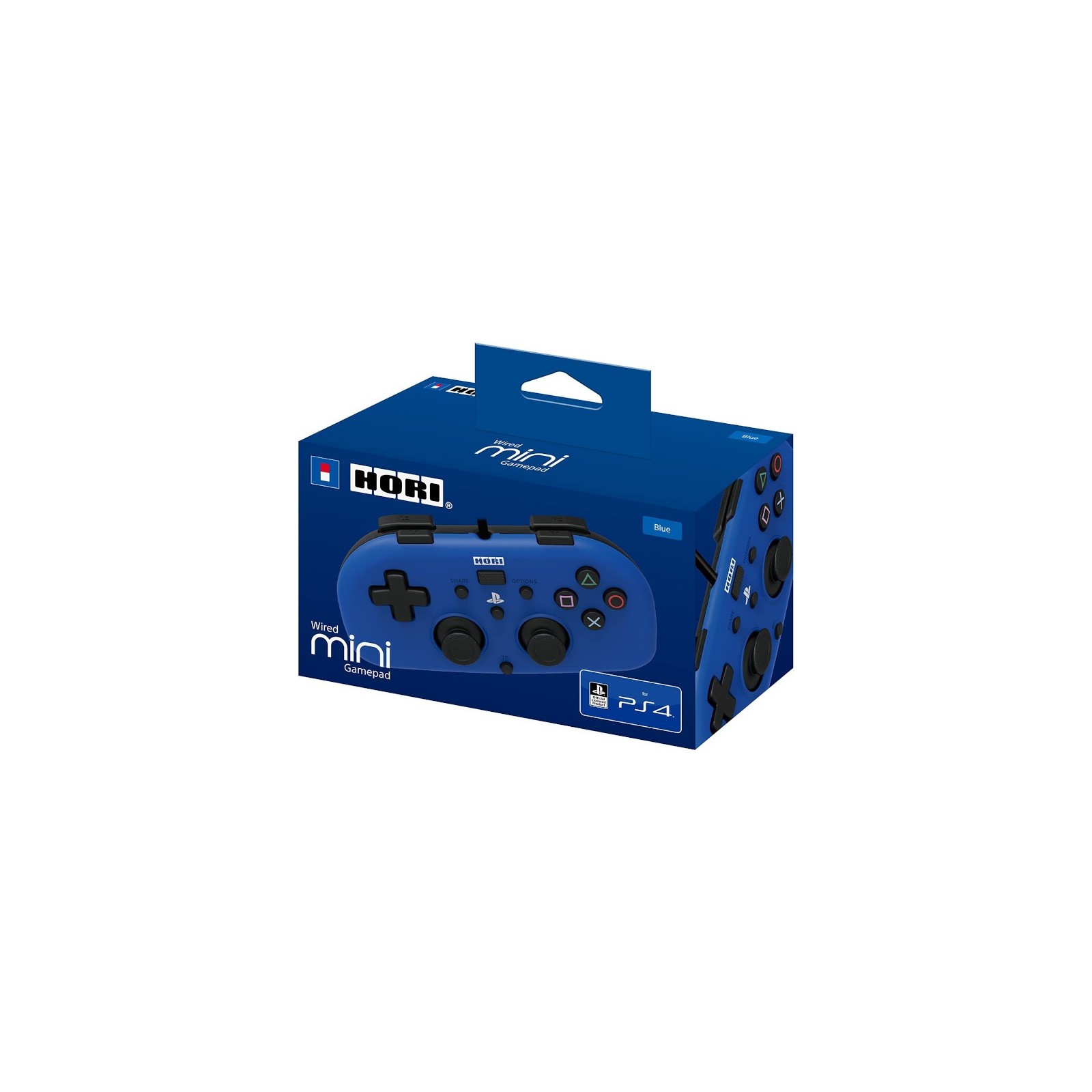 HORI WIRED MINI GAMEPAD BLUE (AZUL) OFICIAL