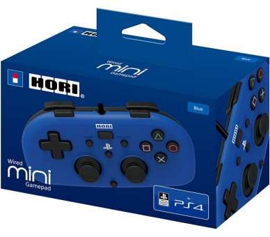 HORI WIRED MINI GAMEPAD BLUE (AZUL) OFICIAL