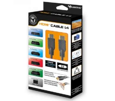 SUBSONIC HDMI CABLE 1.4  UNIVERSAL 2 METROS (PS4/PS3/XBONE/XB360/PC/WiiU)