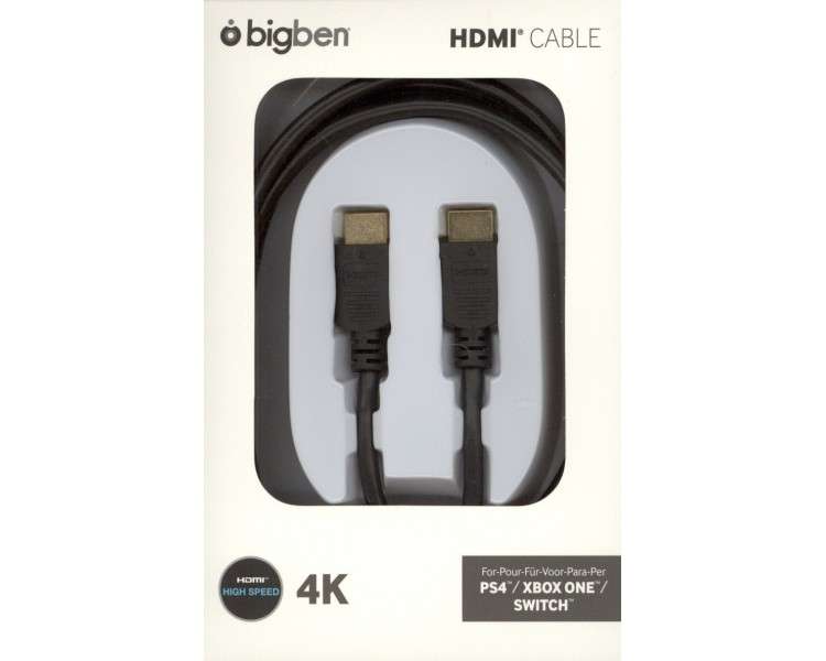 BIGBEN HDMI 2.0a CABLE 4K 2M (PS4/XBONE/SWITCH)