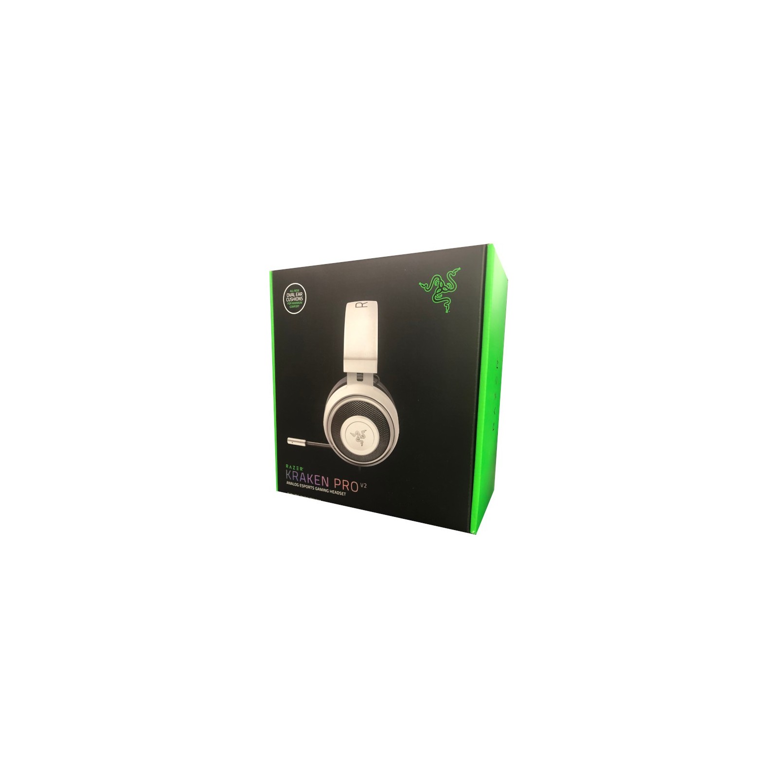 RAZER HEADSET KRAKEN PRO V2 WHITE (BLANCO) (PS4/XONE/MAC/PC/MOVIL)