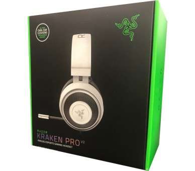 RAZER HEADSET KRAKEN PRO V2 WHITE (BLANCO) (PS4/XONE/MAC/PC/MOVIL)