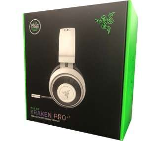 RAZER HEADSET KRAKEN PRO V2 WHITE (BLANCO) (PS4/XONE/MAC/PC/MOVIL)