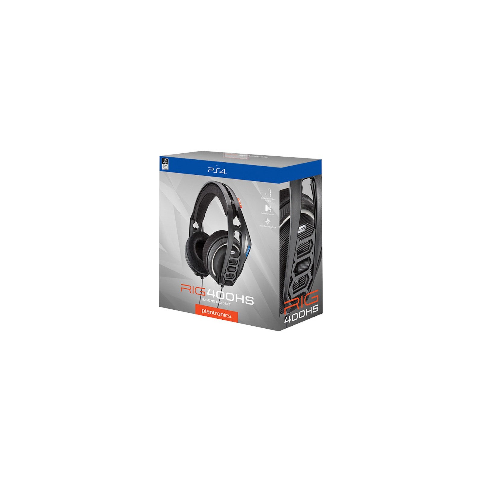 PLANTRONICS GAMING HEADSET RIG 400HS BLACK (NEGRO) OFFICIAL