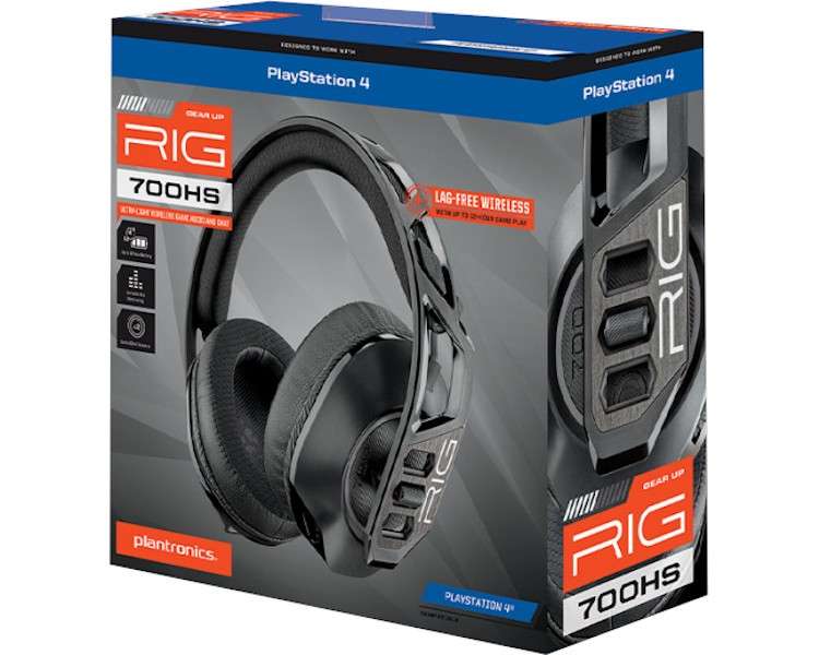 PLANTRONICS GAMING HEADSET RIG 700HS BLACK (NEGRO)