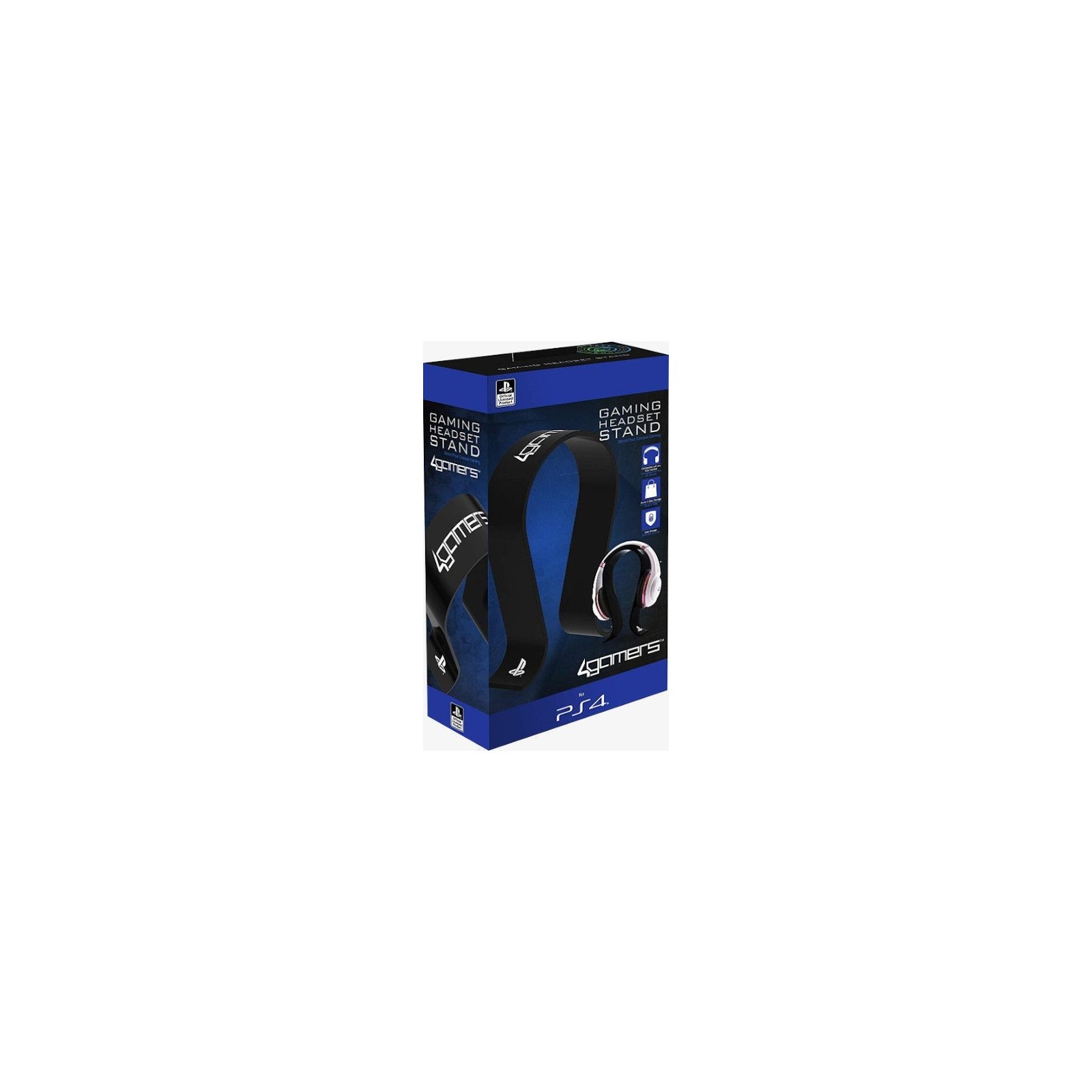 4GAMERS GAMING HEADSET STAND BLACK (NEGRO)(PS5/PS4)