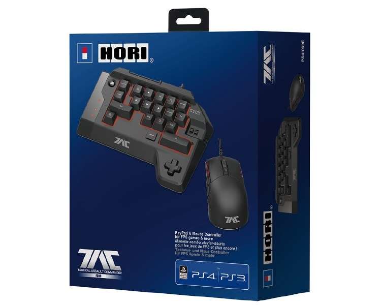 HORI T.A.C. FOUR KEYPAD & MOUSE CONTROLLER FOR FPS GAMES (PS4/PS3)