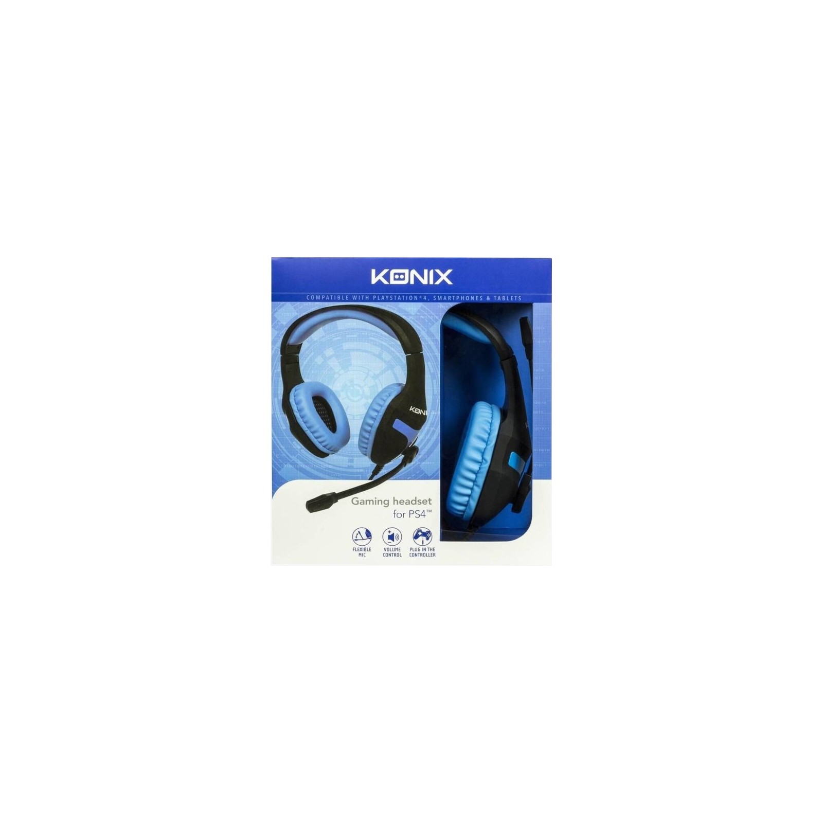 KONIX GAMING HEADSET BLUE (AZUL)