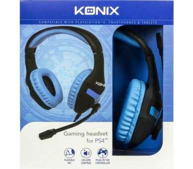 KONIX GAMING HEADSET BLUE (AZUL)