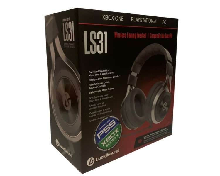 LUCIDSOUND LS31 WIRELESS GAMING HEADSET (PS5/XBOX SX/PS4/XBONE/PC)