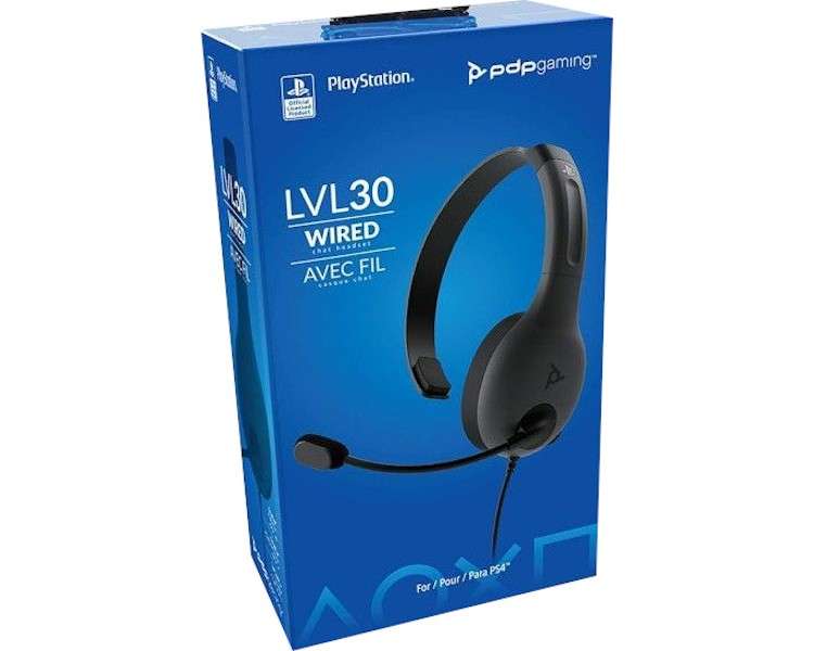 PDP AURICULARES LVL30 WIRED NEGRO CAMO