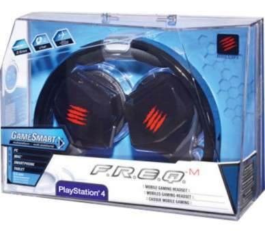 MAD CATZ F.R.E.Q MOBILE GAMING HEADSET NEGRO BRILLANTE (PS4/PC/MAC/MOB)