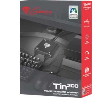 GENESIS TIN 200 MOUSE/KEYBOARD ADAPTER (PS4/PS3/XBONE/SWITCH)