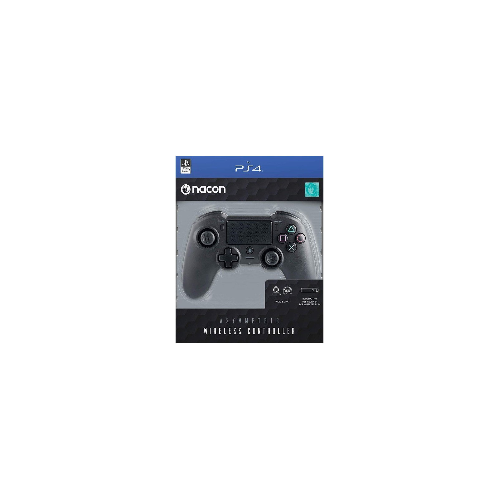 NACON WIRELESS CONTROLLER ASYMMETRIC BLACK  (NEGRO)