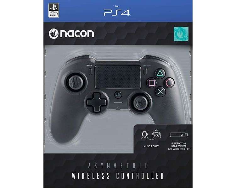 NACON WIRELESS CONTROLLER ASYMMETRIC BLACK  (NEGRO)