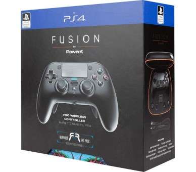 POWER A FUSION PRO WIRELESS CONTROLLER BLACK (NEGRO)(4 GATILLOS//BLOQUEO GATILLOS/FRONTAL EXTRAIBLE)