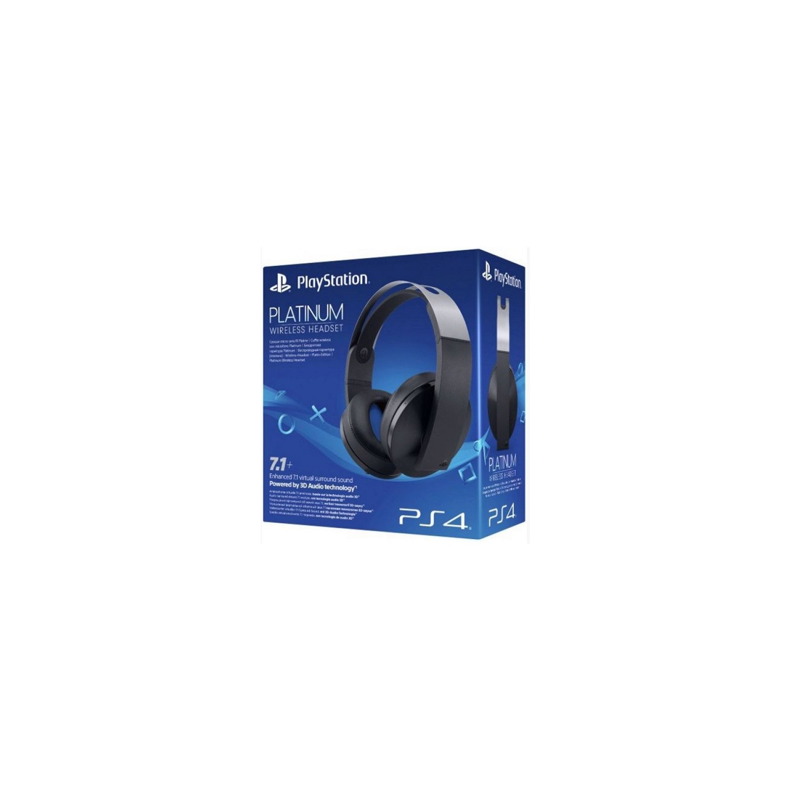 WIRELESS STEREO PLATINUM HEADSET 7.1+ 3D AUDIO (SONY) PS4/VR/PC/MAC & MOVILES