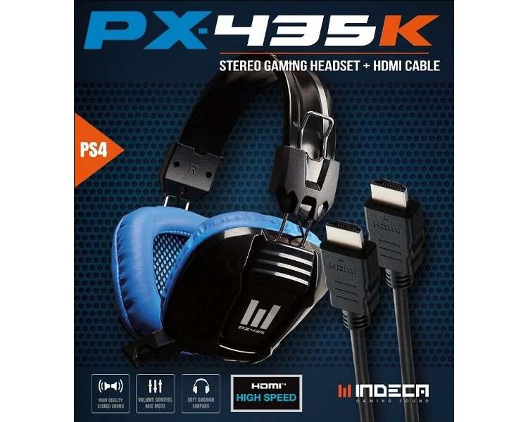 INDECA STEREO GAMING HEADSET+ HDMI PX-435K