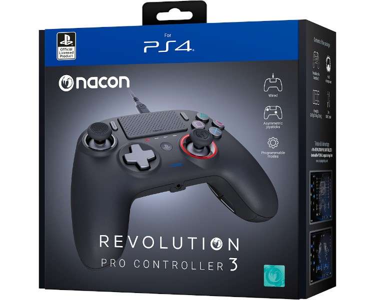 NACON REVOLUTION PRO CONTROLLER 3 BLACK (NEGRO)