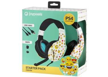 INDECA STARTER PACK JOYPIXELS (HEADSET/DUAL CHARGING/GRIPS)