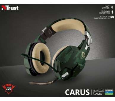 TRUST CARUS GAMING HEADSET JUNGLE CAMO GXT 322C (PS4/XBOX ONE/PC)