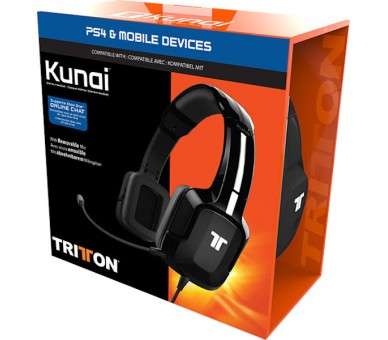 TRITTON KUNAI  GAMING HEADSET BLACK (NEGRO) (PS4/XBOX/SWITCH/MOVIL)