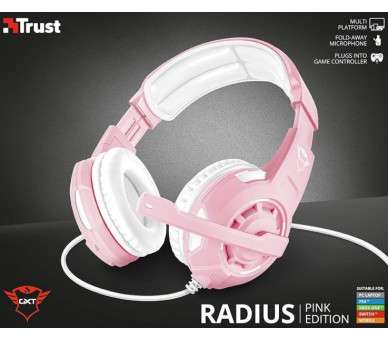 TRUST RADIUS GAMING HEADSET PINK GXT 310P (PS4/SWITCH/XBOX ONE/PC)