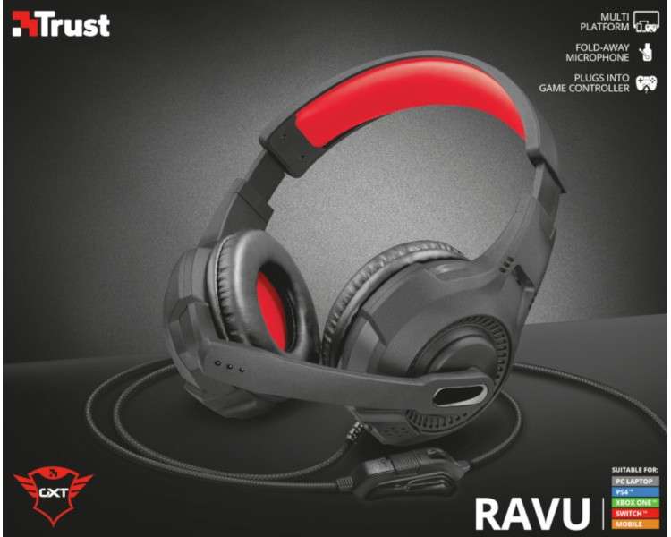 TRUST RAVU GAMING HEADSET GXT 307  (PS5/PS4/SWITCH/XBOX ONE/PC)