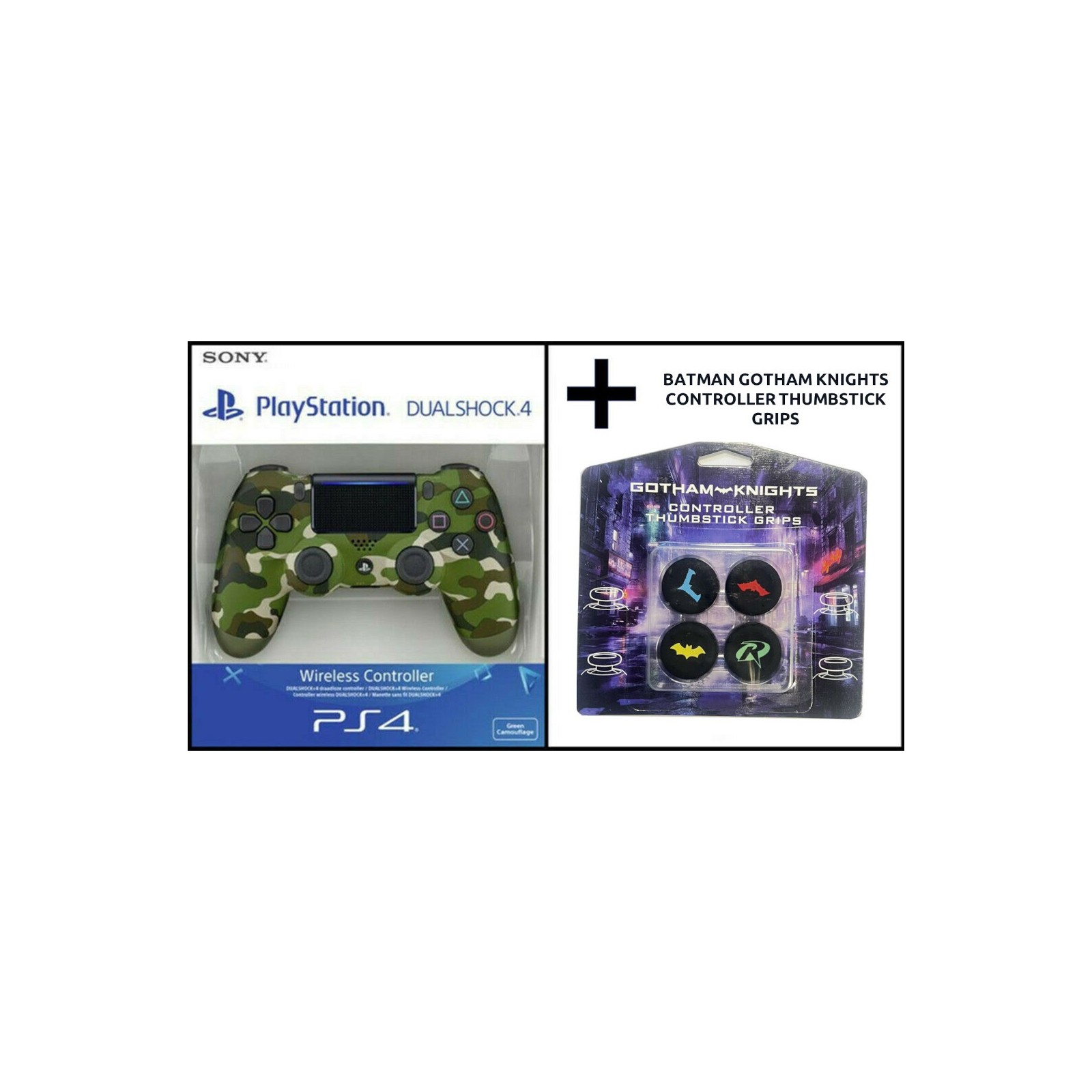 DUAL SHOCK 4 WIRELESS VERDE (GREEN) CAMOUFLAGE VERSION 2 (IMP)