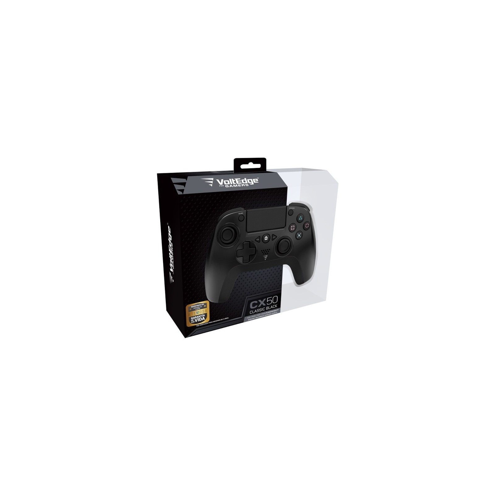 VOLTEDGE WIRELESS CONTROLLER CX50 CLASSIC BLACK (NEGRO)