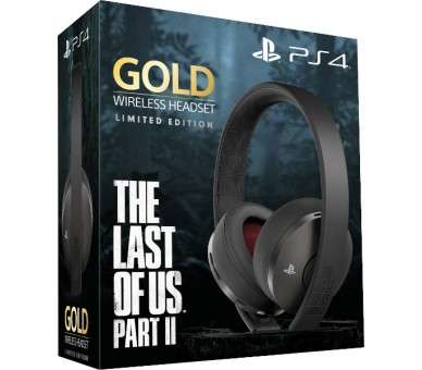 WIRELESS HEADSET GOLD 7.1 LIMITED EDITION THE LAST OF US PARTE II (PS4/VR/PC/MAC/MOBILE)