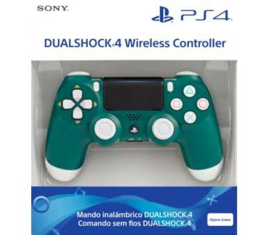 DUAL SHOCK 4 WIRELESS ALPINE GREEN VERSION 2