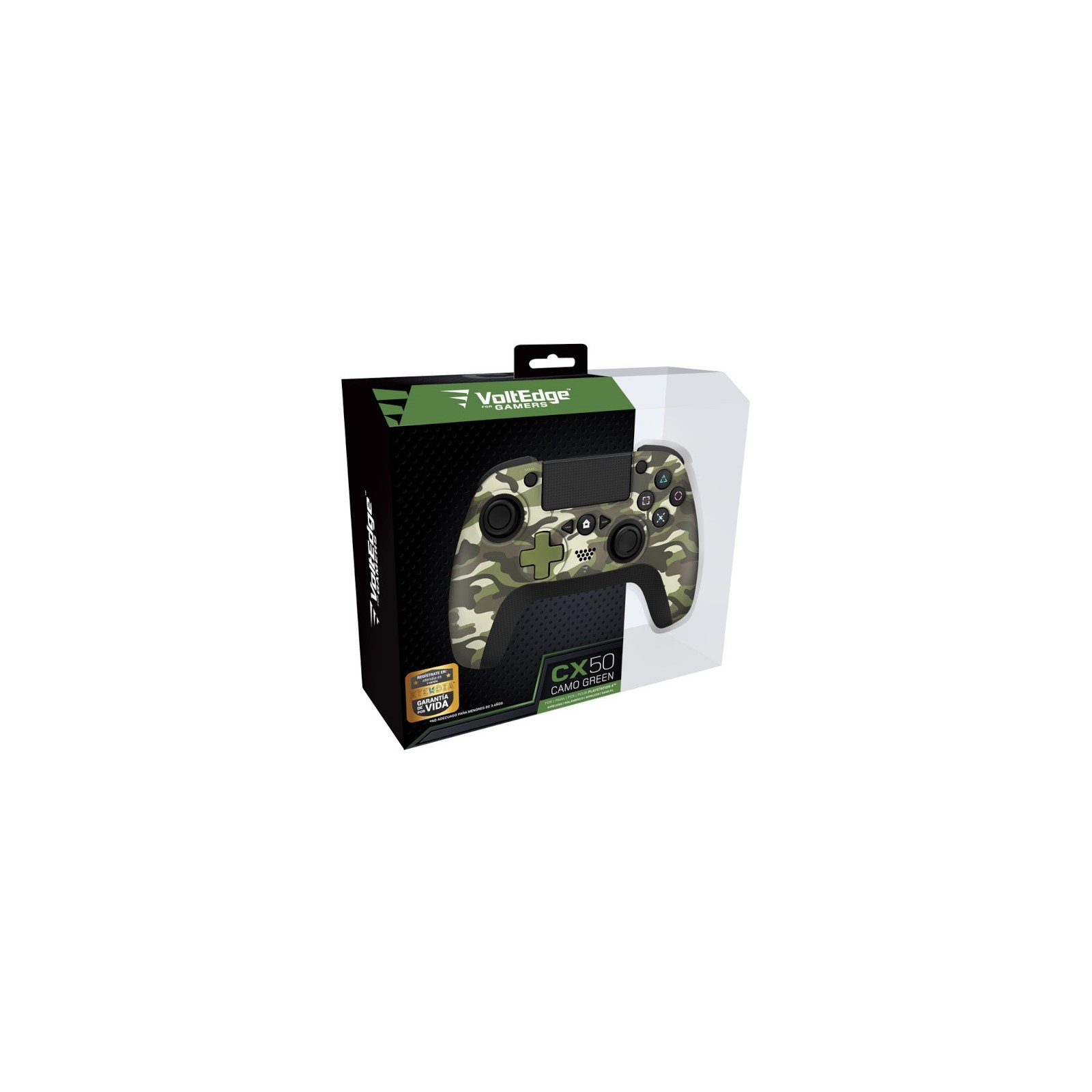 VOLTEDGE WIRELESS CONTROLLER CX50 CAMO GREEN (VERDE MILITAR)