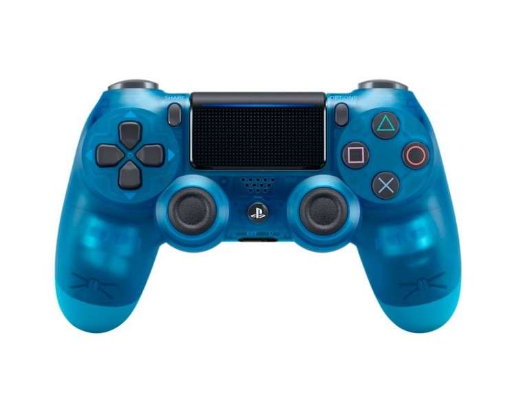 DUAL SHOCK 4 WIRELESS TRANSPARENTE BLUE CRYSTAL (AZUL)